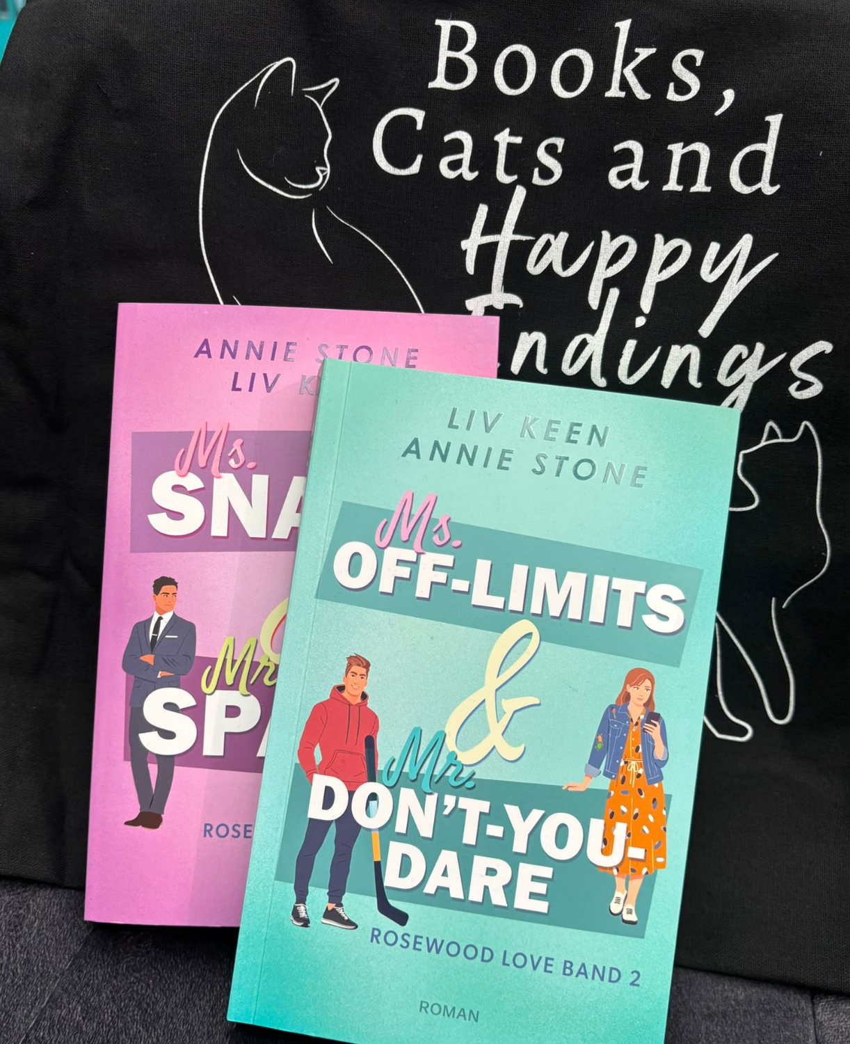 Bundle: Ms. Snark & Mr. Spark &<br>Ms. Off-Limits & Mr. Don't-You-Dare<br> Annie Stone & Liv Keen<br> Rosewood Love Band 1 und 2