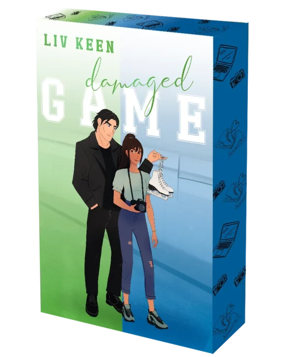 Liv Keen: Calgary Crows 2 Damaged Game Mockup